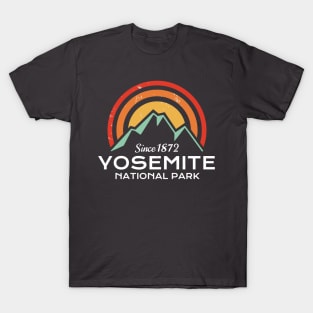 Yosemite National Park Retro T-Shirt